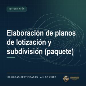 28984 elaboracion de planos de lotizacion y subdivision paquete