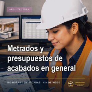 29066 metrados y presupuestos de acabados en general