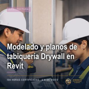 29068 modelado y planos de tabiqueria drywall en revit