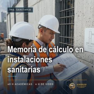 Memoria de cálculo en instalaciones sanitarias